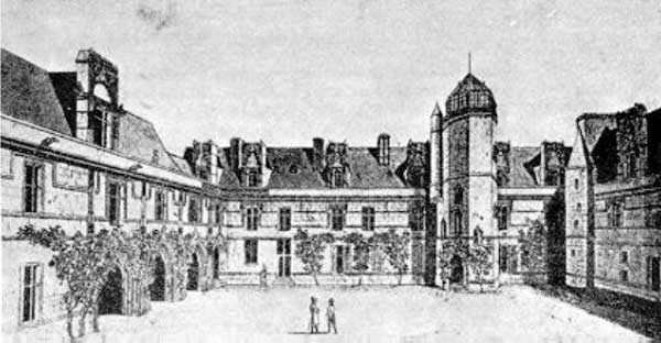 Hôtel de Cluny au XVIIIe siècle