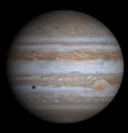 Détail de la planète Jupiter